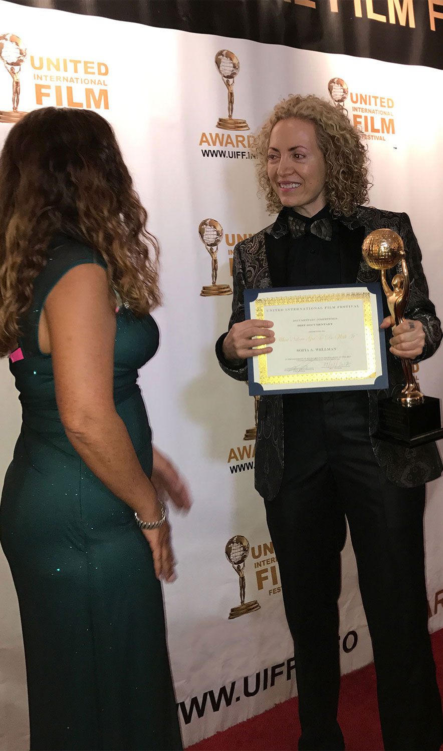 Sofia Wellman - Red Carpet Interview - United International Film Awards - 2017 - Whats Love Got To Do With It - Film by Sofia Wellman